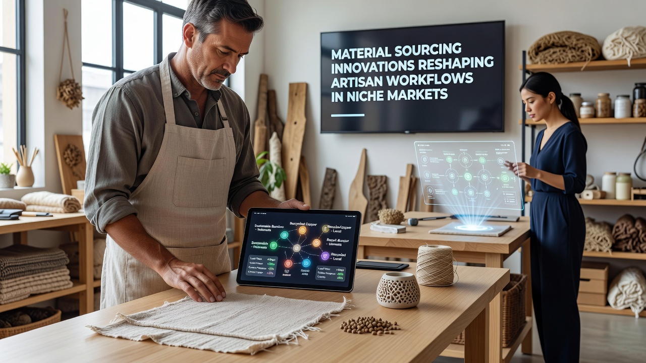 Material Sourcing Innovations Reshaping Artisan Workflows in Niche Markets