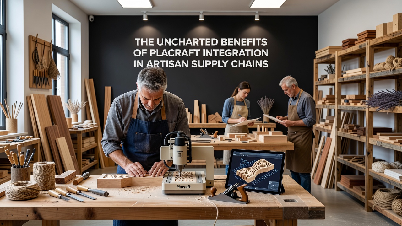 Digital dashboard displaying artisan supply chain metrics including inventory levels, order status, and material flow timelines